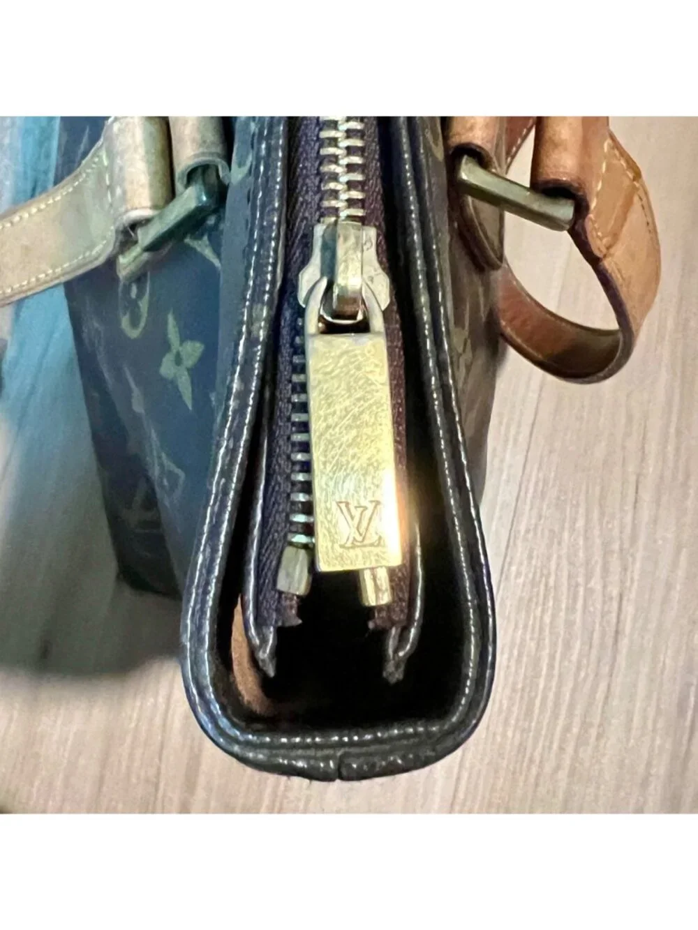 Authenticated!! Louis Vuitton Monogram Cabas Piano Monogram Shoulder Bag
